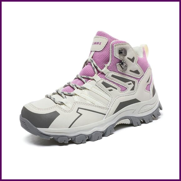 Waterproof Hiking Boots Women's Size 7 Durable Traction Comfort